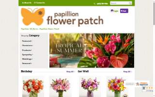 Papillion Flower Patch
