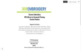 308 Embroidery website