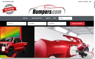 Bumper To Bumper Body & Paint website