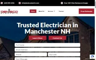 Denisco Electric of Bedford website
