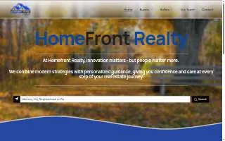Homefront Realty, LLC website