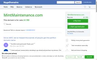 Mint Maintenance