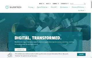 SilverTech, Inc. website
