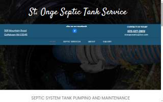 St. Onge Septic Tank Service, Inc. of Bedford