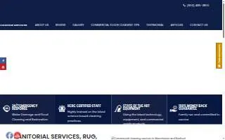Stearns Cleaning website