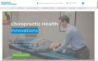 Chiropractic Health Innovations - PAUL MOLLOY, DC website