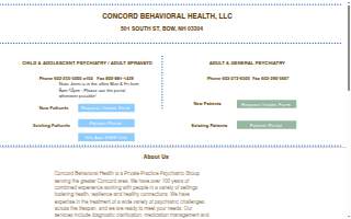 Concord Behavioral Health, LLC