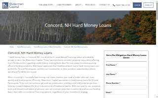 Hard Money Lenders Concord NH