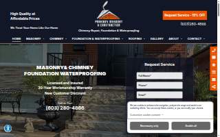 Parkway Masonry&Construction, Chimney repairs, Foundation Waterproofing of Concord