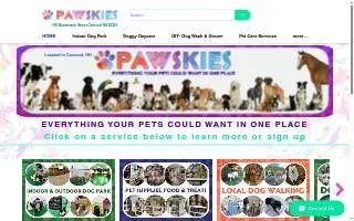 Pawskies website