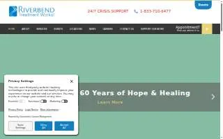 Riverbend Community Mental Health website