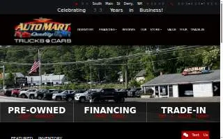 Auto Mart of Derry website