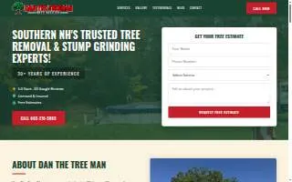 Dan the Tree Man of Derry website