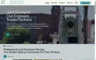 Gate City Survey of Derry website