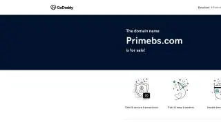 Prime Business Services of Derry website
