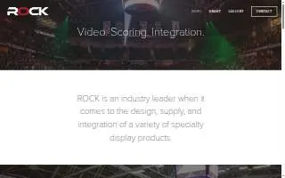 Rock Advertising of Derry website