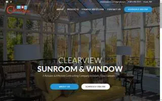 Clearview Sunroom & Window LLC of Dover website