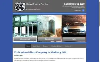 Glass Routes Co of Dover website