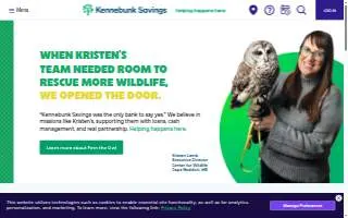 Kennebunk Savings website