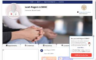 Leah Rogers, Licensed Clinical Mental Health Counselor