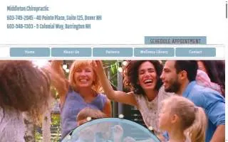 Middleton Chiropractic website
