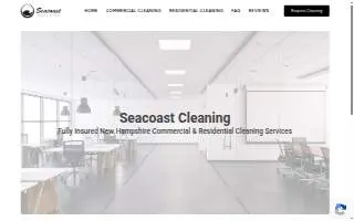 Seacoast Cleaning website