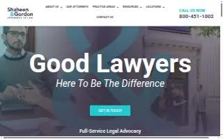 Shaheen & Gordon, P.A. of Dover website