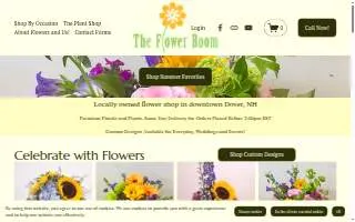 The Flower Room website