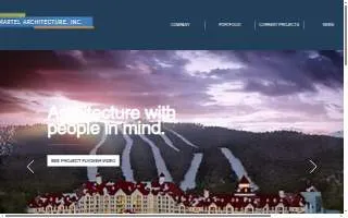 Berard Martel Architecture website