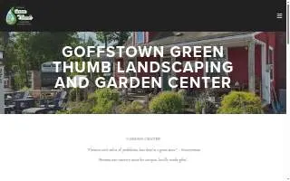 Goffstown Green Thumb and Garden Center website