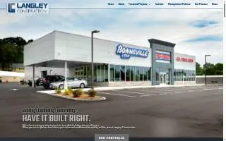 Langley Construction Inc website