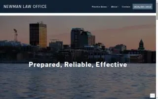 Newman Law Office, PLLC website