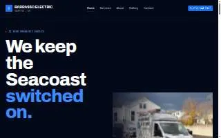 Barrasso Electric website