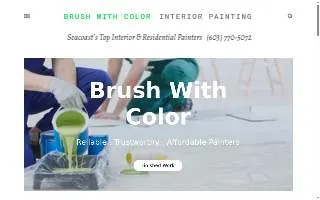 Brush With Color Interior Painting website