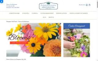 Flowers by Marianne of Hampton website