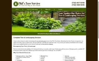 Phil's Tree Service Seacoast of Hampton website