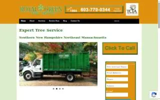 Royal Green Tree Service of Hampton website