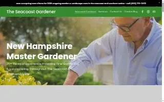 Seacoast Gardener website