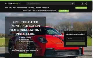 Auto Envy Detailing & Ceramic Coating of Hudson website