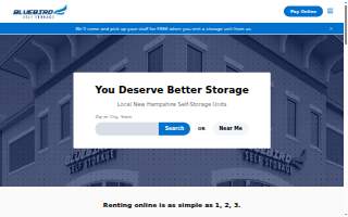Bluebird Self Storage - Hudson