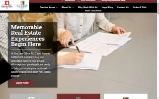 Foy Law Office, PLLC of Hudson website
