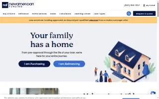 New American Funding - Team BB - Brian Brisebois Mortgage Lender NMLS #202530 of Hudson website