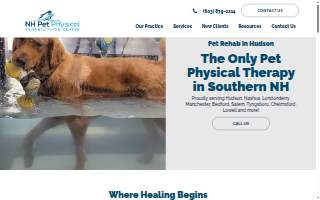 NH Pet Physical Rehabilitation Center