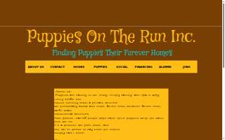 Puppies On The Run Inc