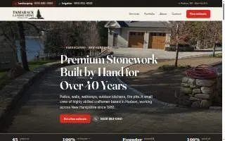 Tamarack Landscaping website