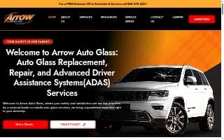 Arrow Auto Glass of Keene website