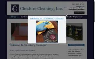 Cheshire Cleaning website