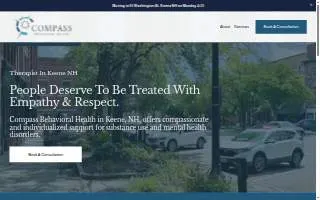 Compass Behavioral Health of Keene website