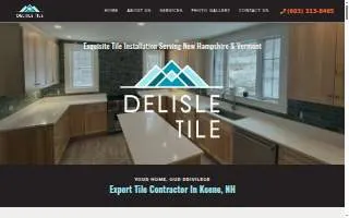 Delisle Tile website