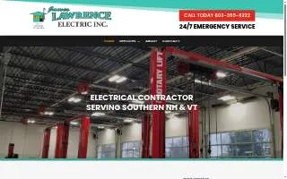 James Lawrence Electric Inc. website